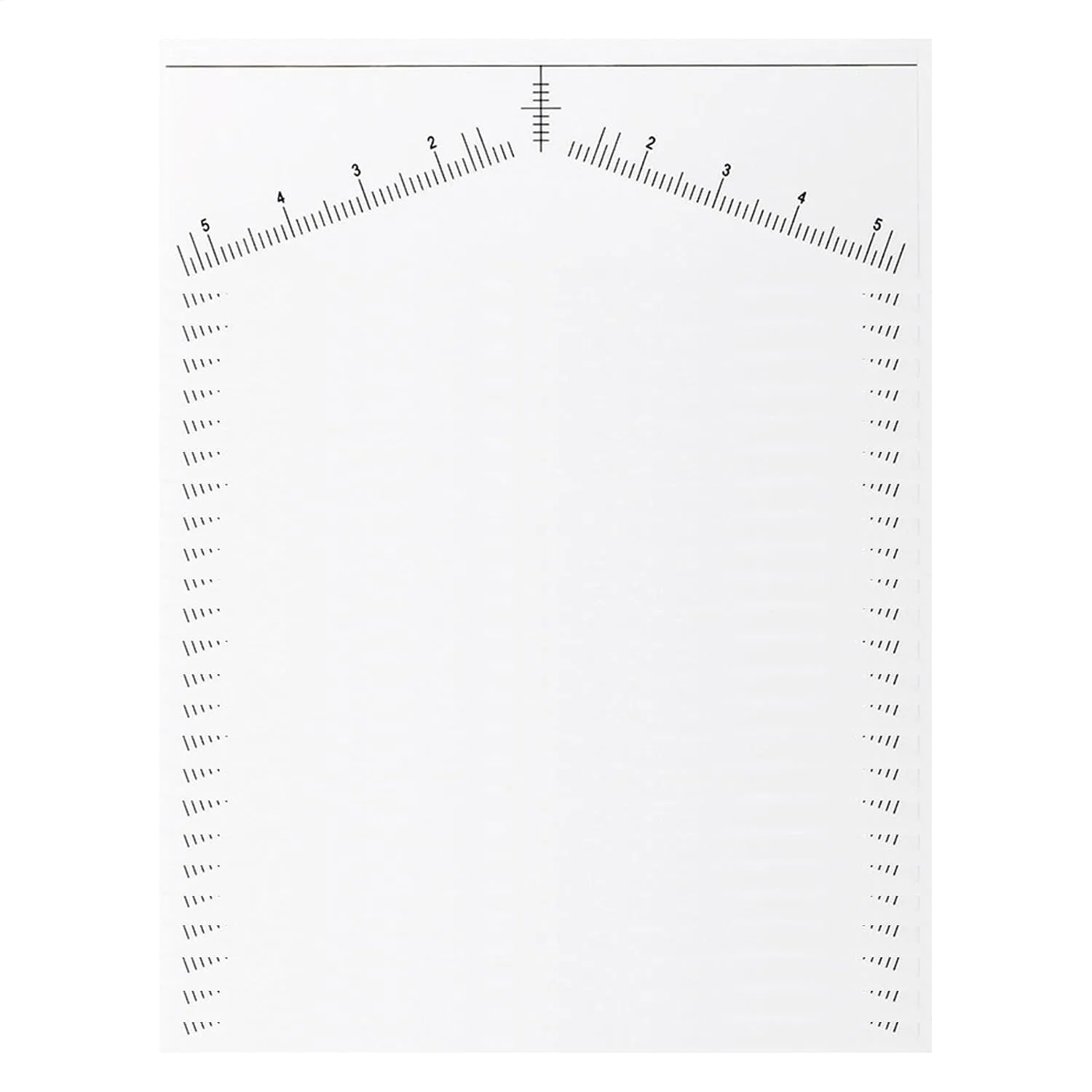 Трафарет для бровей, 25 шт, PVC, 9.8 x 3.2 см Generisch