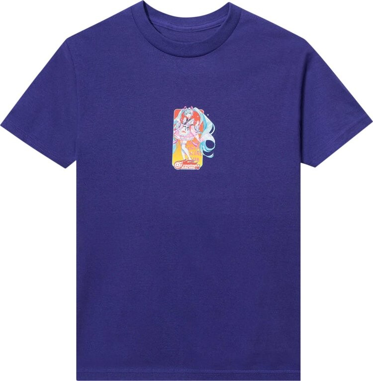 

Футболка Anti Social Social Club x Good Smile Racing Hatsune Miku Tee 'Purple', фиолетовый