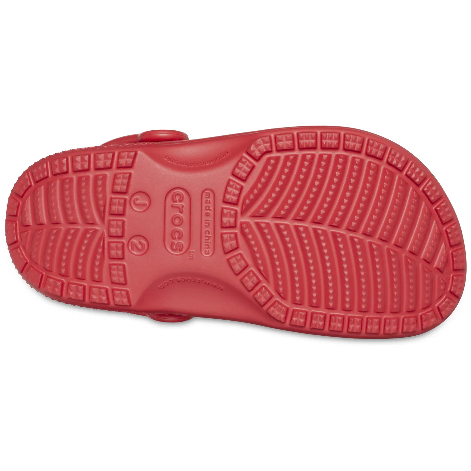 Детские клоги Classic Crocs, Цвет Rot — фото 4