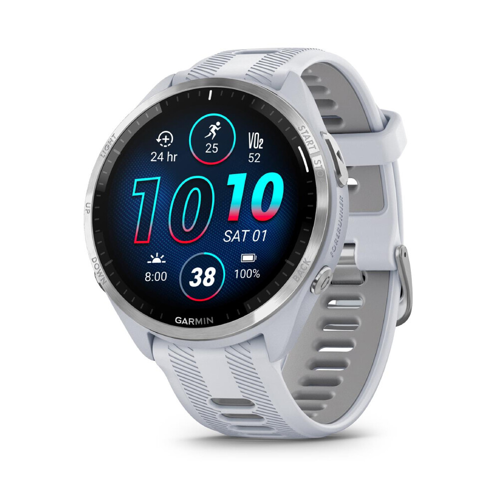 

Умные часы Garmin Forerunner 965, 1.4", Wi-Fi, белый