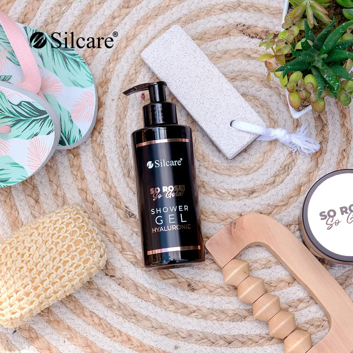Гель для душа гиалуроновый So Rose! So Gold!, Silcare, 250 мл, Розовый — фото 4