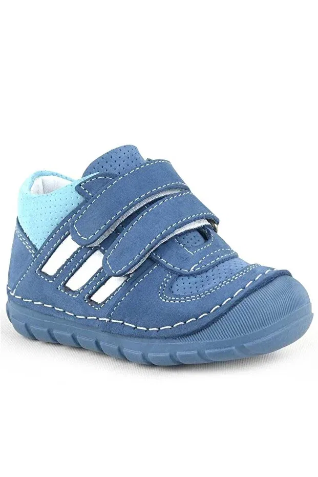 Детские туфли для мальчиков кожаные модель Grizzy Rakerplus, Blue — фото 2
