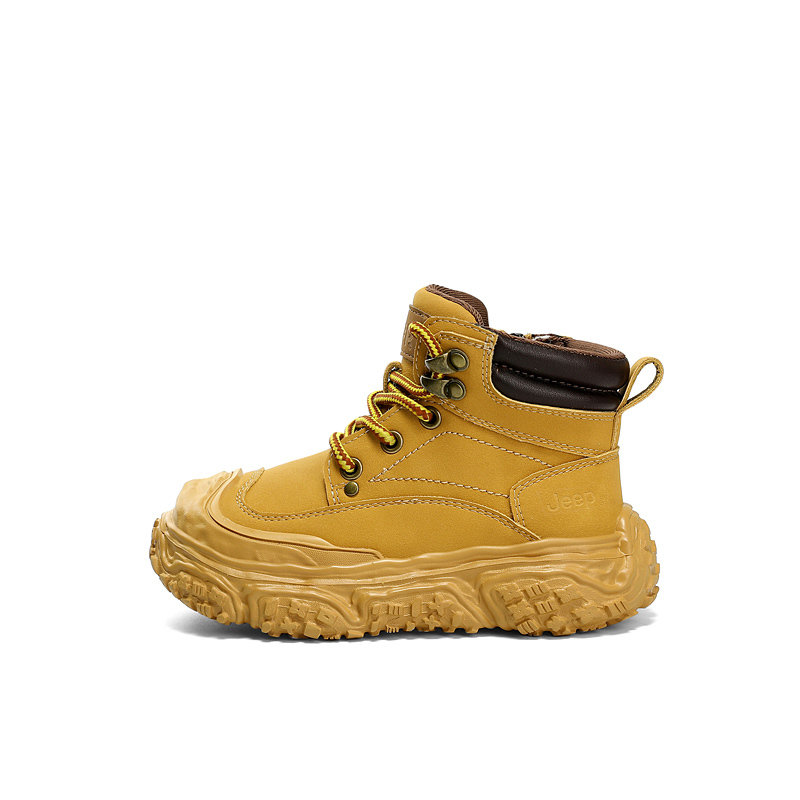 

Износостойкие высокие уличные кроссовки Kids' Jeep, коричневый