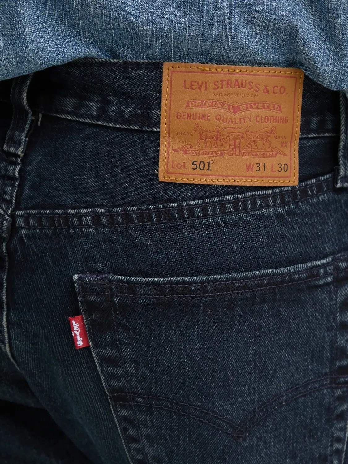 Levi's Джинсы 501 Синий — фото 2