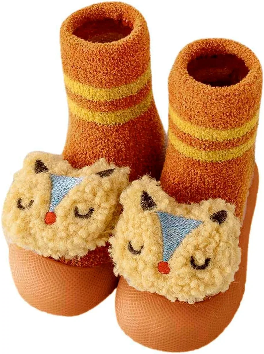 Детские кроссовки для девочек с принтом кролика и медведя, модель Girl Shoes Size 11, Orange