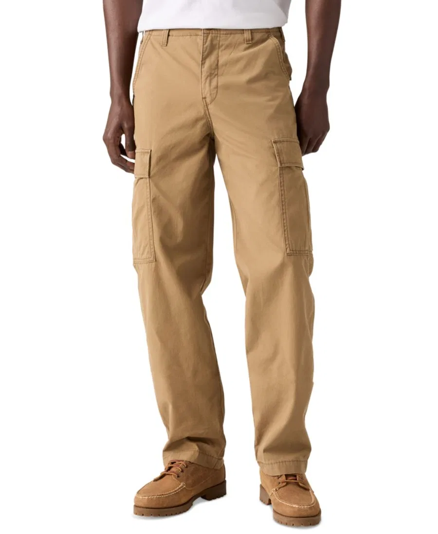 Брюки чинос прямого кроя с карманами XX Chino Straight Cargo Pants Levi's, Ermine