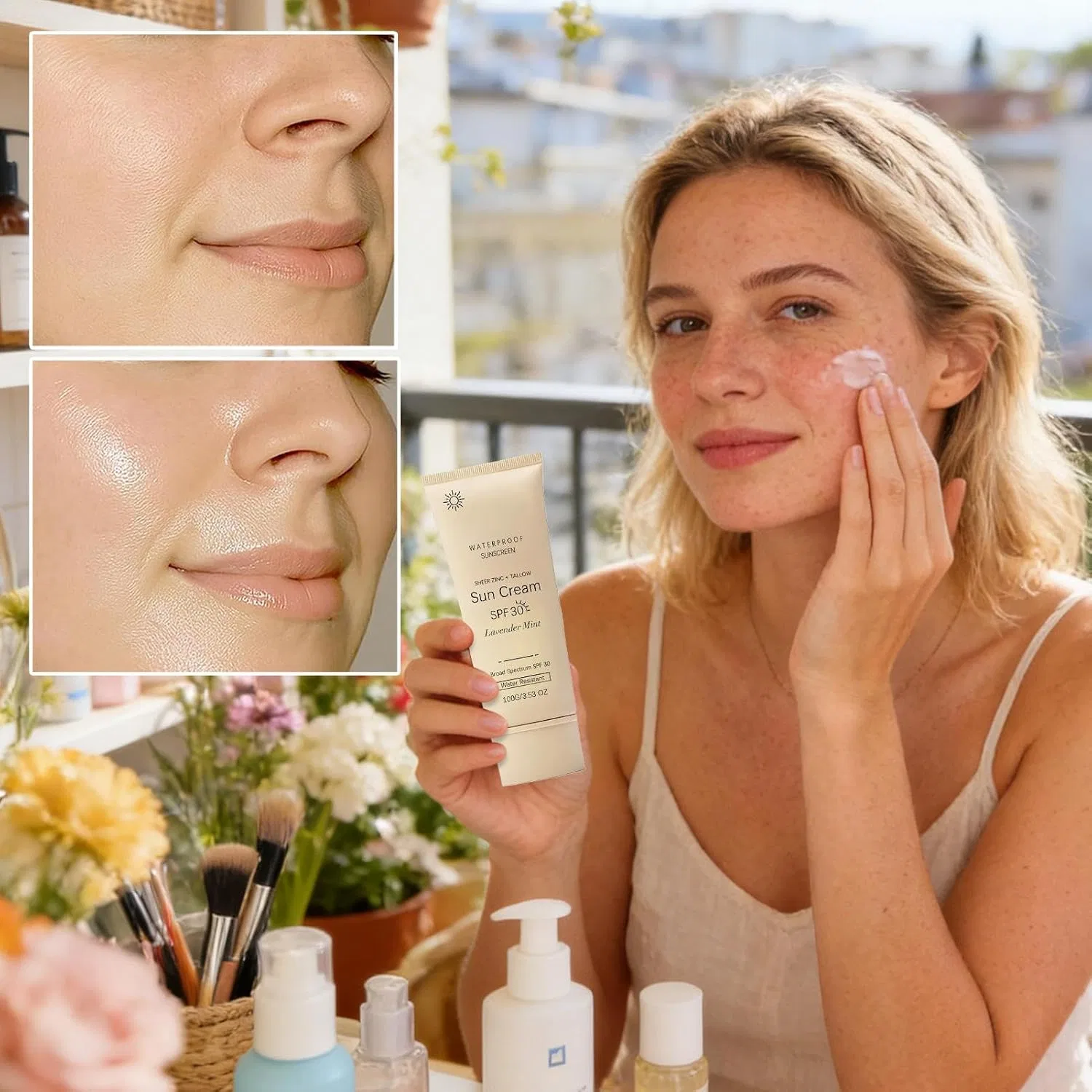 Солнцезащитный крем UV-Schutzcreme, легкая лосьон, SPF, 130 г Generisch — фото 3