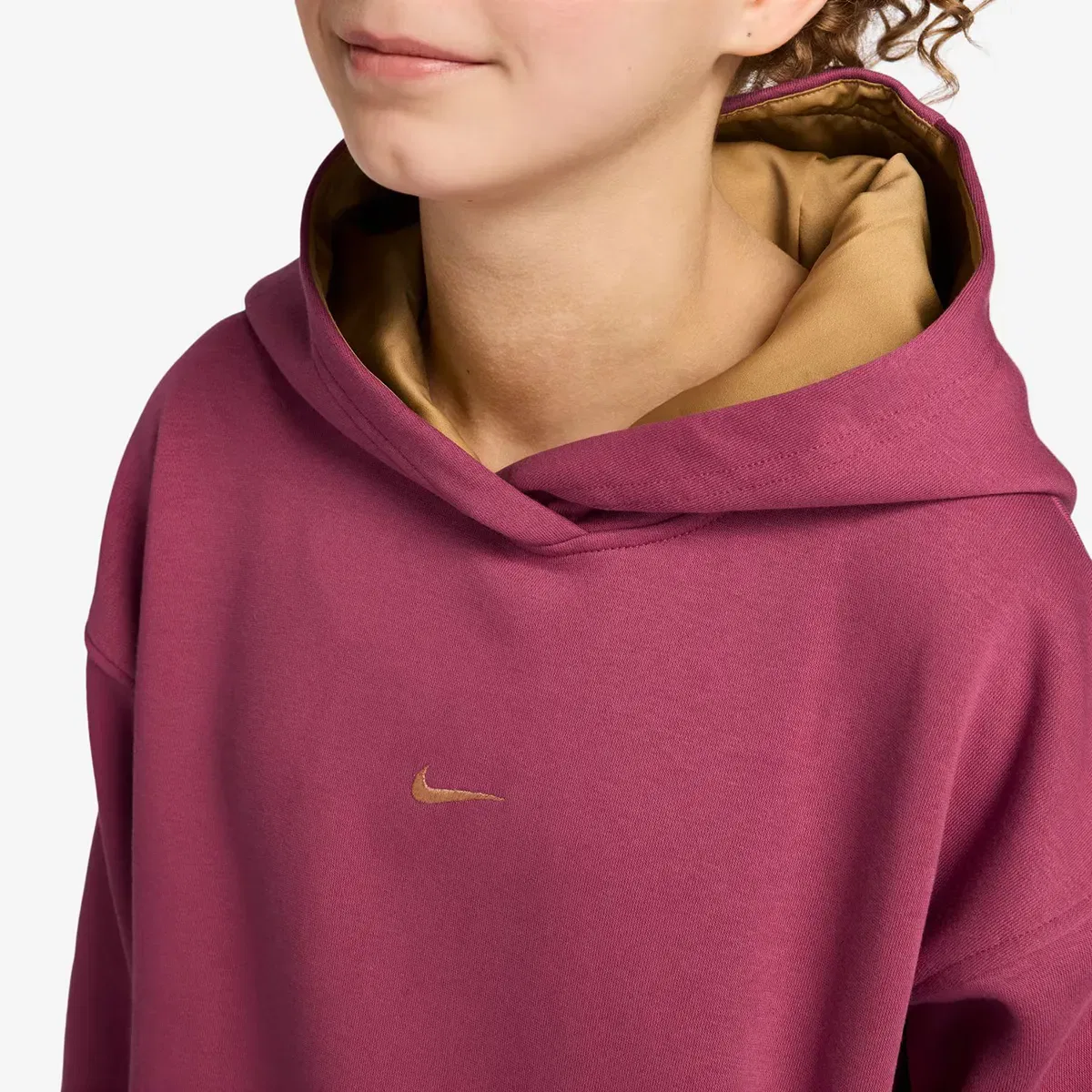 Женская худи Nike Sportswear Club Fleece, Rosa — фото 3