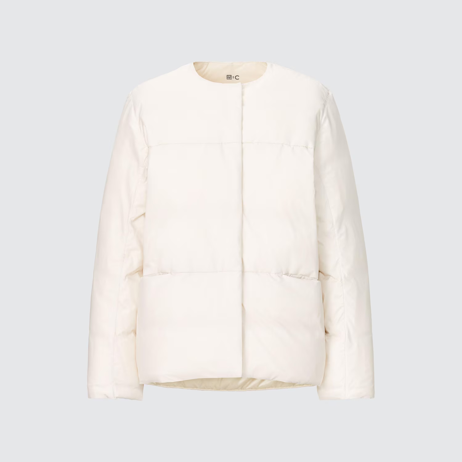 

Легкий пуховик UNIQLO, 01 белый