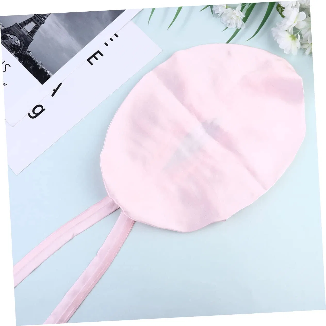 Шапочка для душа из ткани, DECORNIJIA, регулируемая, 20 г, Rosa — фото 4