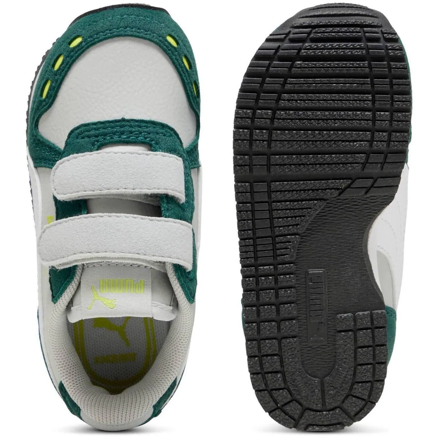 Детские кроссовки Puma Cabana Racer Sl 20 V Inf, Grun Weiß Grun — фото 2