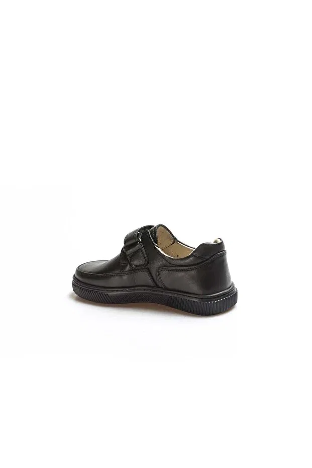 Детские повседневные туфли из натуральной кожи Mirgeshoes, Black — фото 4