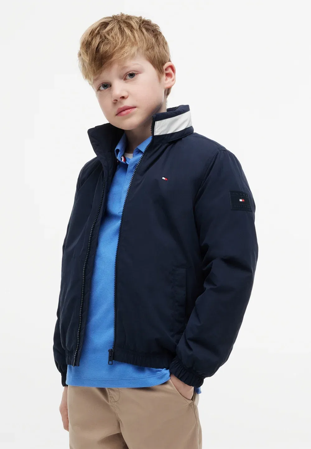 Утепленная куртка Heritage Essential - легкая куртка Tommy Hilfiger, Dark Night Navy