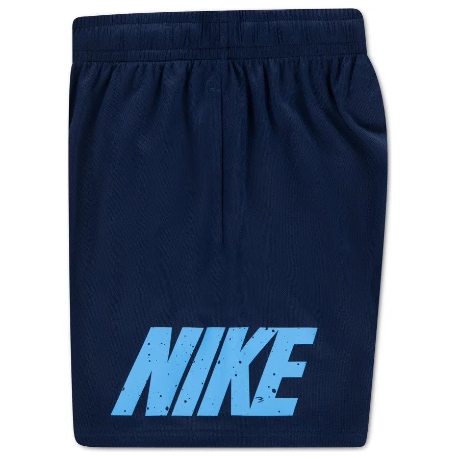 Детские спортивные шорты с принтом RWB Wrap Mesh Short Nike, Темно-синий — фото 3