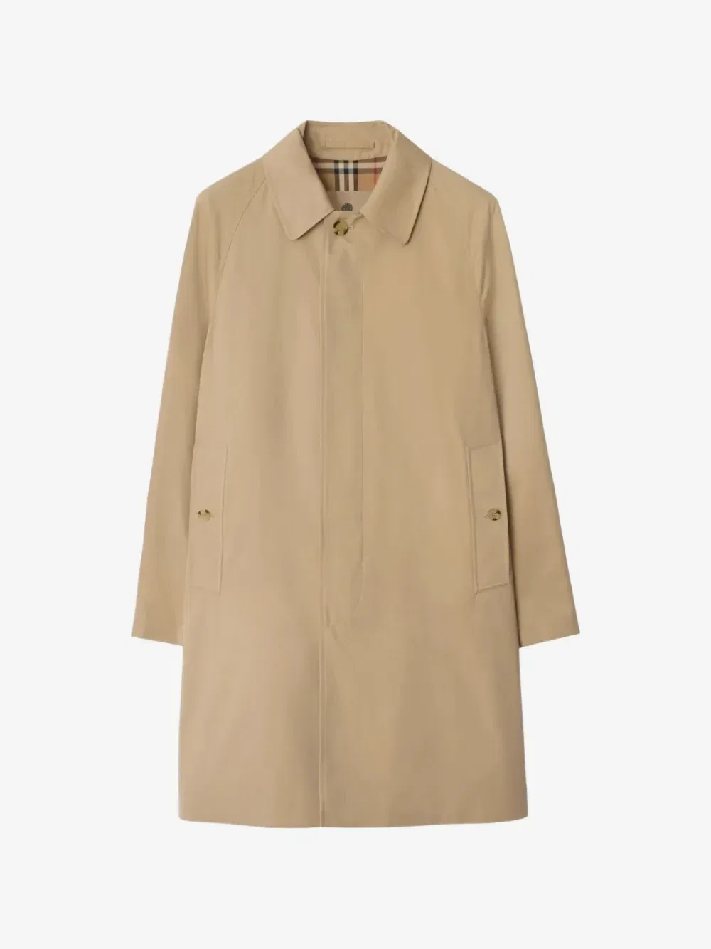 Плащ Camden средней длины из коллекции Heritage BURBERRY, бежевый