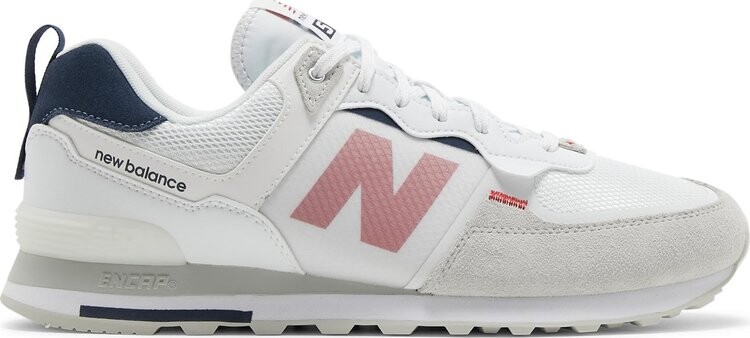 

Кроссовки New Balance 574, белый/темно-синий