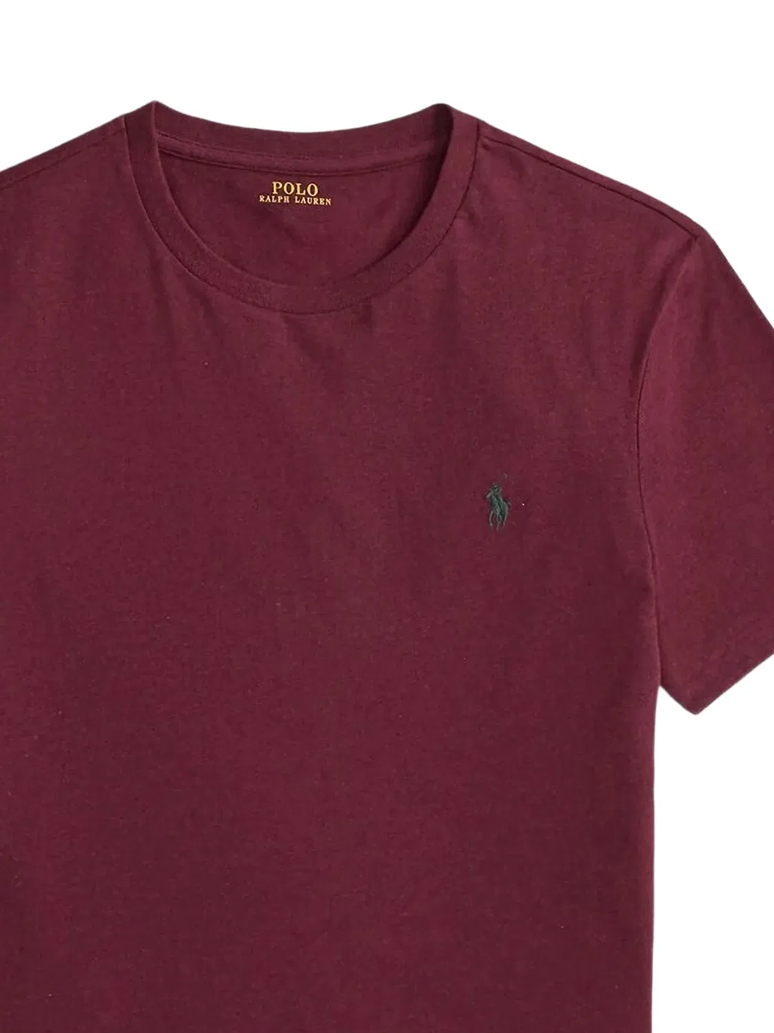 Хлопковая футболка с логотипом Polo Ralph Lauren, красный — фото 2