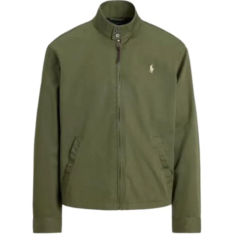 Мужская куртка-поло с воротником-стойкой Polo Ralph Lauren, Olive Green