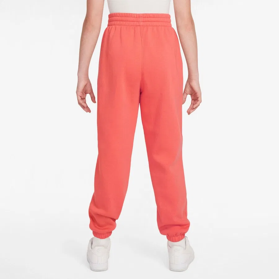 Зауженные брюки Nike Sportswear 'Club Flc' красного цвета — фото 4
