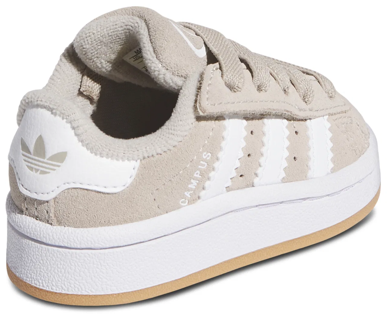 Кроссовки для девочек Campus 00s Adidas, цвет Wonder Beige/White/Gum — фото 3