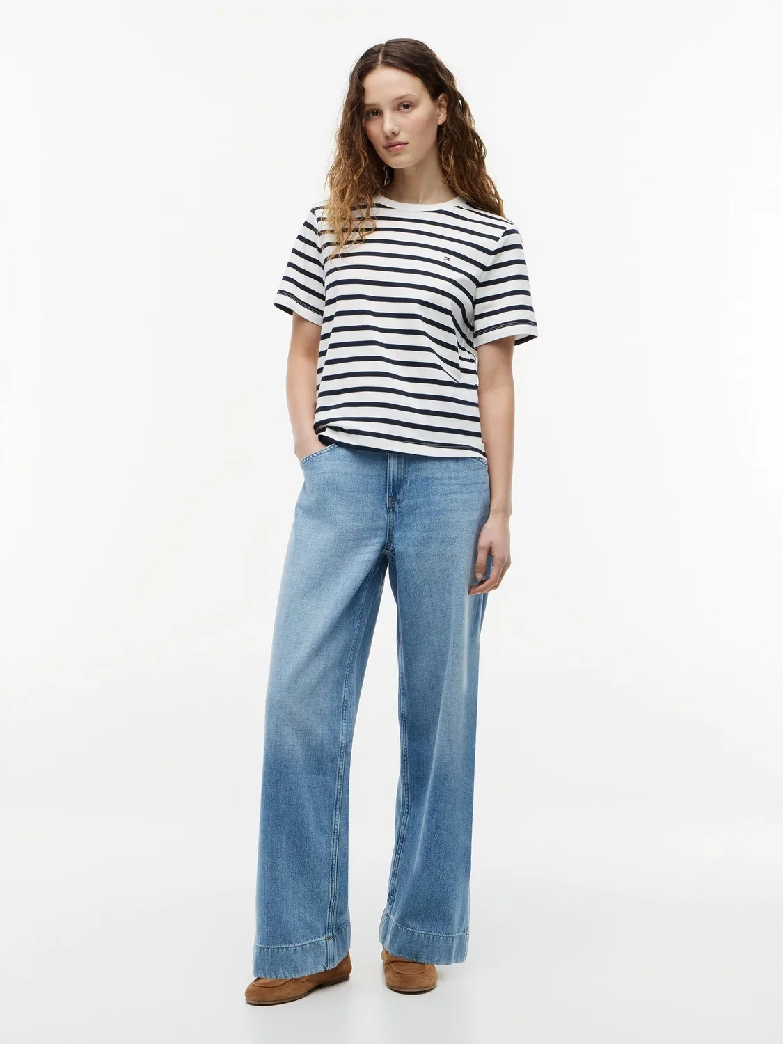 Футболка, свободная посадка Tommy Hilfiger, синий — фото 3