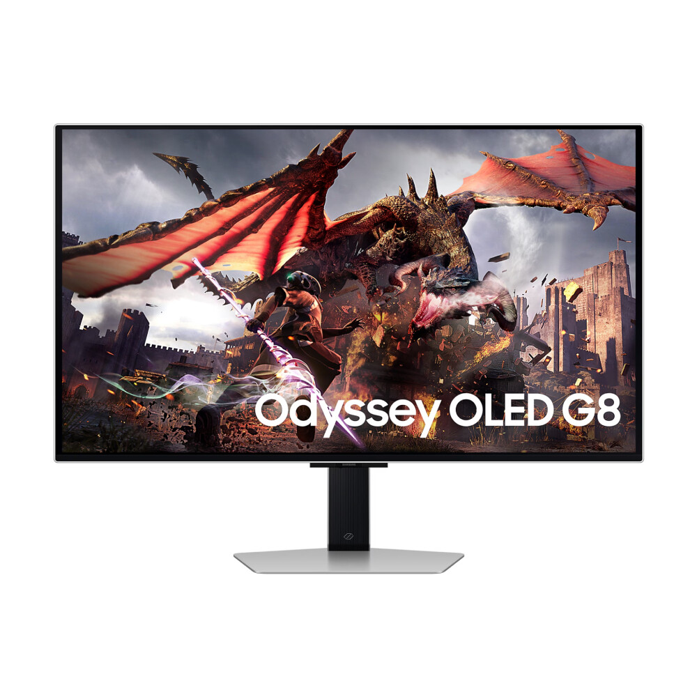 

Игровой монитор Samsung Odyssey OLED G8 G80SD, 32", 4K 3840х2160, 240 Гц, OLED, серебристый