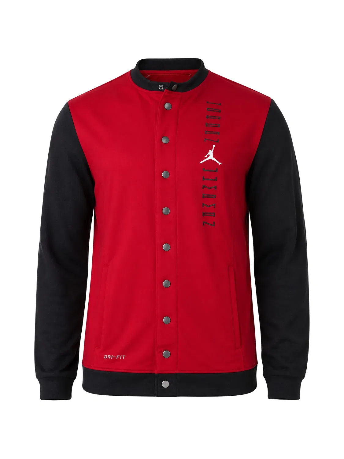 Куртка Jumpman Jordan XI с застежками на кнопках, красный