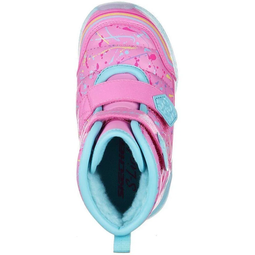 Детские ботинки Skechers Lights Illumi, Rosa — фото 2
