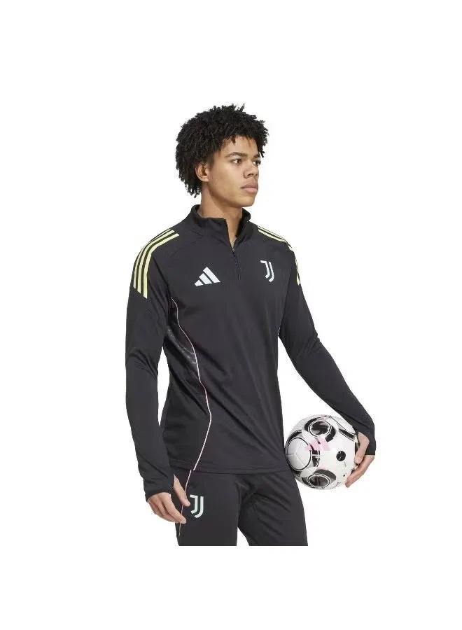 Пуловер тренировочный с длинным рукавом Juventus 25/26 Tiro25 Adidas, черный — фото 4
