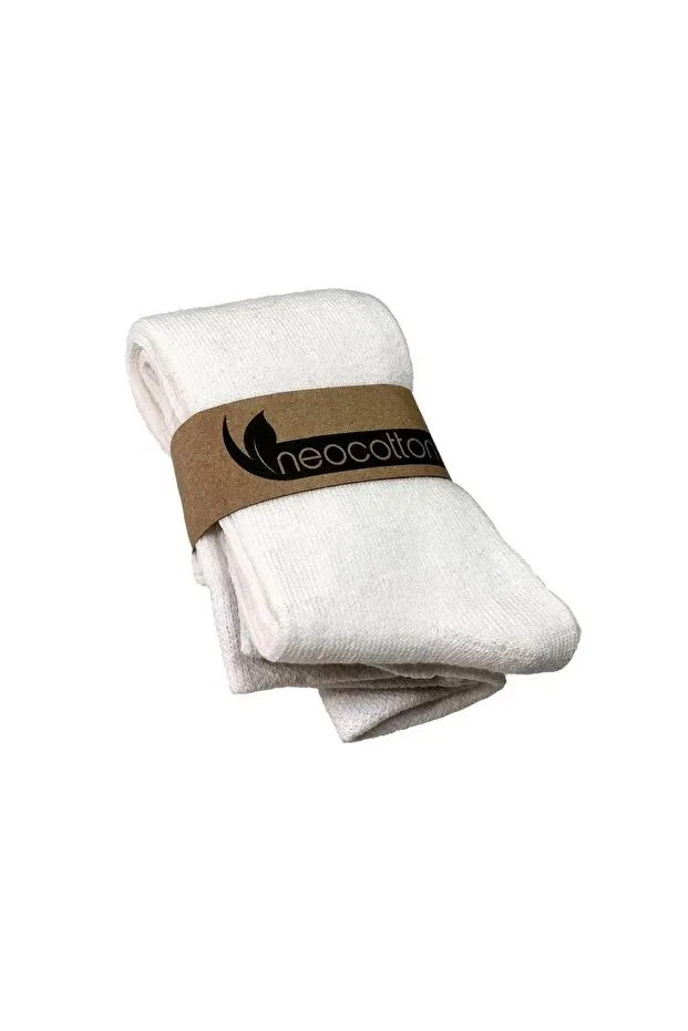 Детские для девочек хлопковые колготки Neocotton, Ecru — фото 2