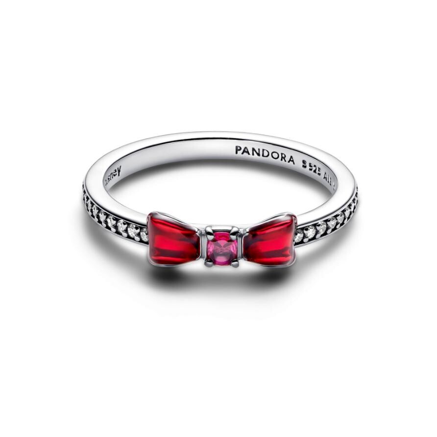 Кольцо Pandora Disney Принцесса Белоснежка с бантом — фото 4