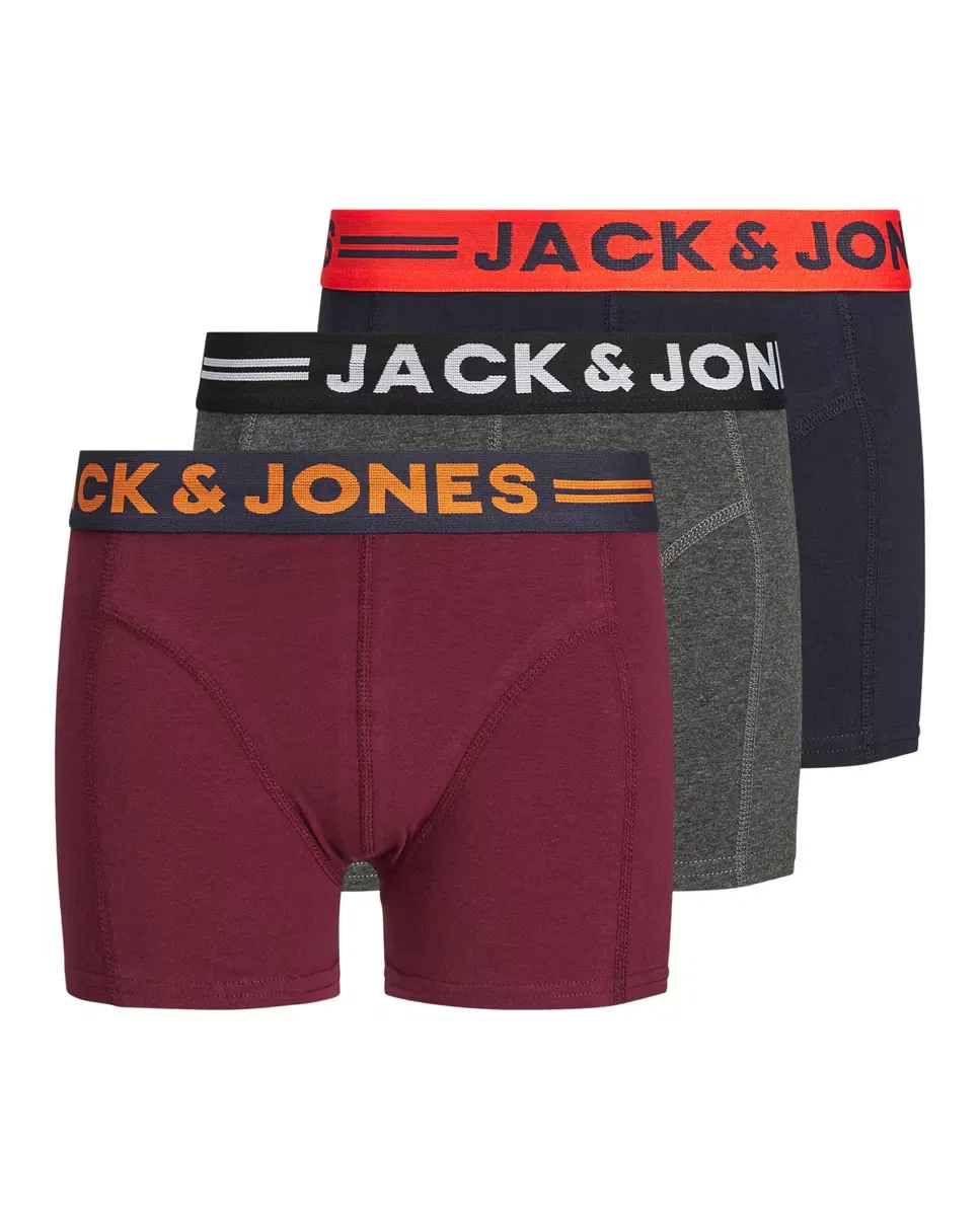 Детский комплект трусов для мальчиков Jack & Jones, Gris Oscuro