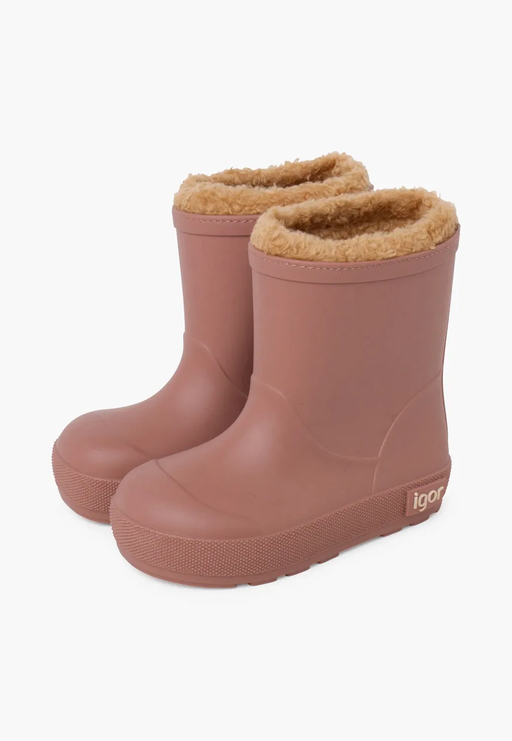Botas de agua босиком forro borreguito - резиновые сапоги Igor, Rosa — фото 2