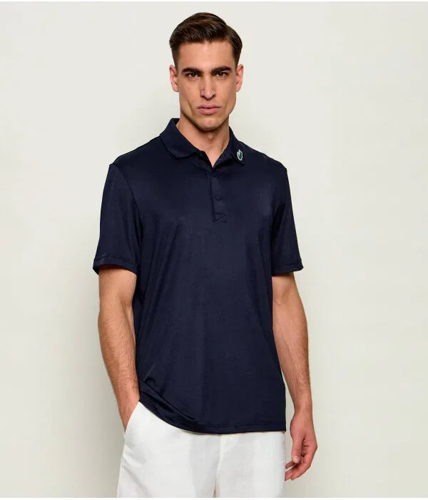 Поло мужское Lacoste с коротким рукавом, Regular Fit, Blu Marino