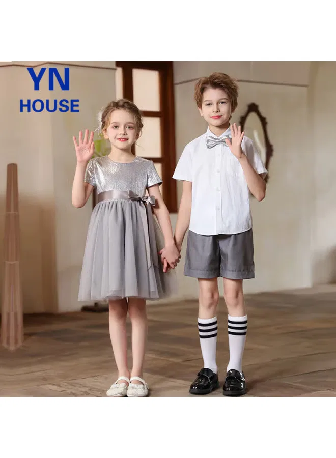 Платье принцессы с принтом Yinuofang
