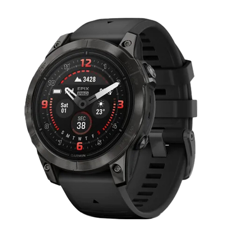 Умные часы Garmin Epix Pro Sapphire Edition Gen 2, 1.3", Wi-Fi, темно-серый — фото 2