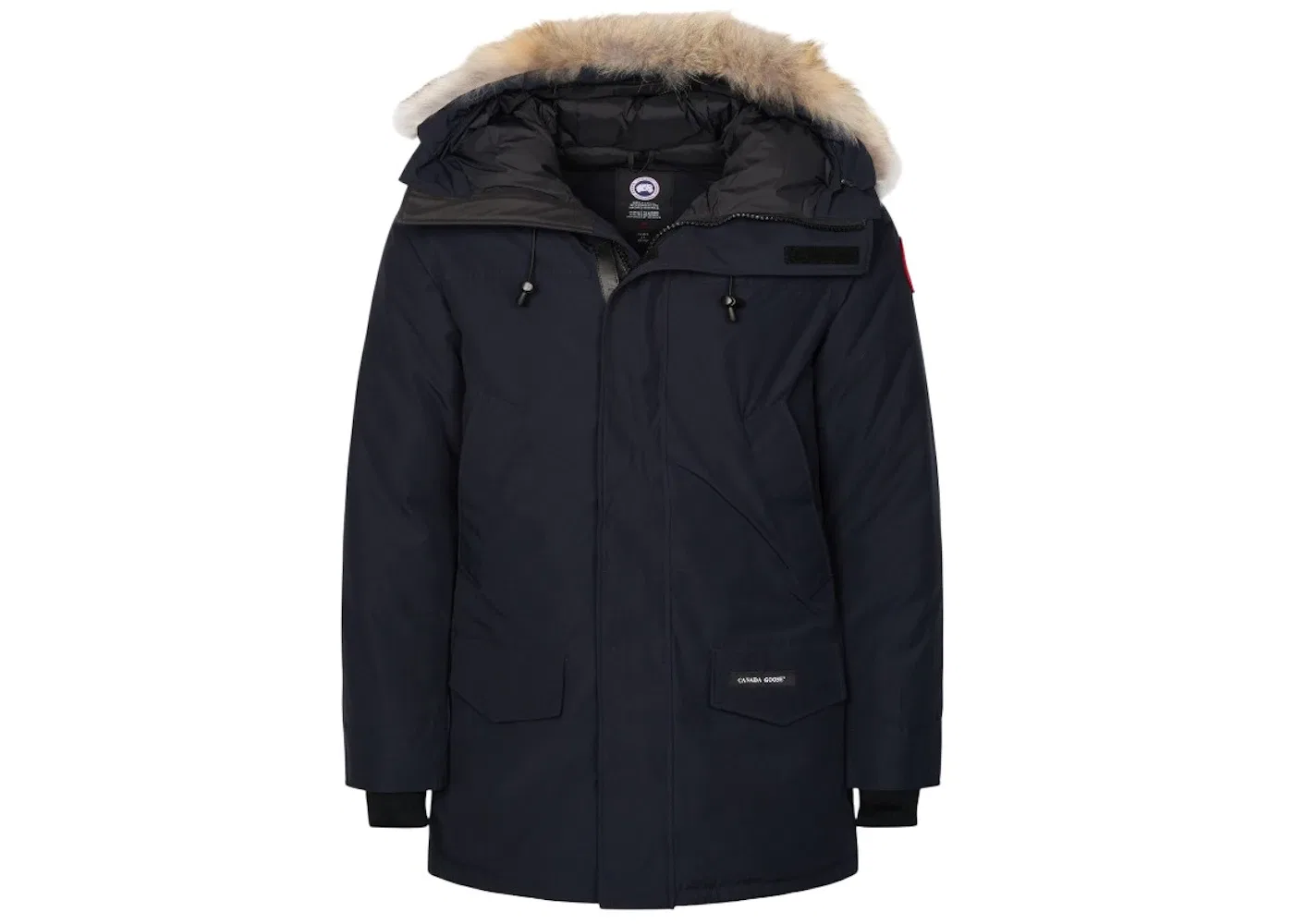 Мужское пальто с меховой отделкой Canada Goose Langford Fusion Fur Parka Jacket, Navy