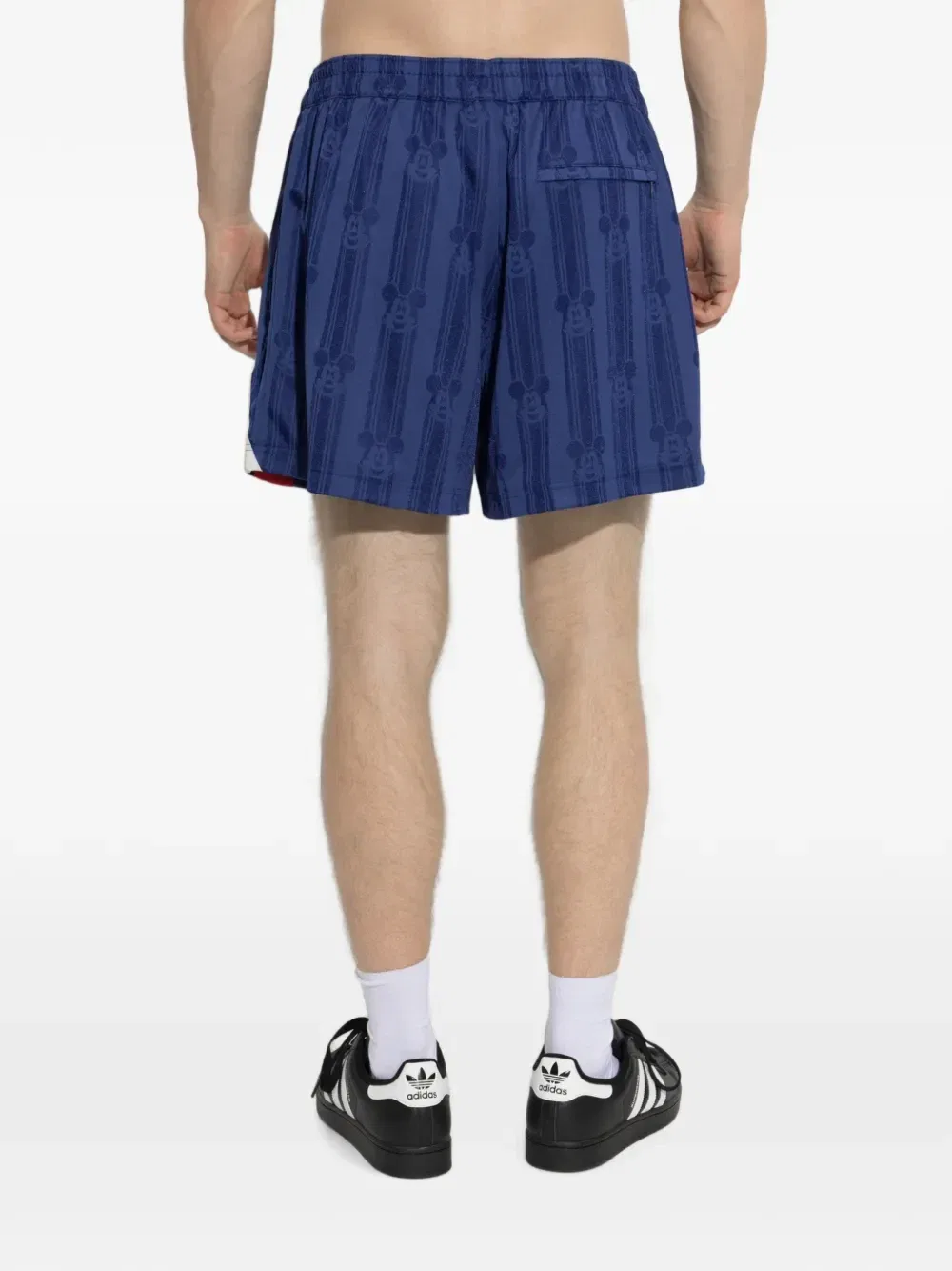 Шорты X Disney x Brain Dead Adidas, синий — фото 4