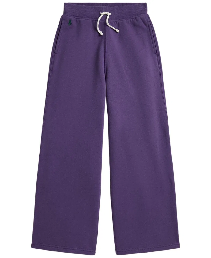 Штаны из футера с широкими штанинами Polo Ralph Lauren, Valley Purple