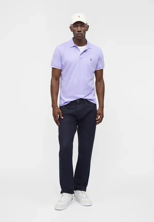 Поло из хлопка, Slim Fit, Custom Slim Fit Soft Cotton Polo, Polo Ralph Lauren, Powder Purple, фиолетовый — фото 2