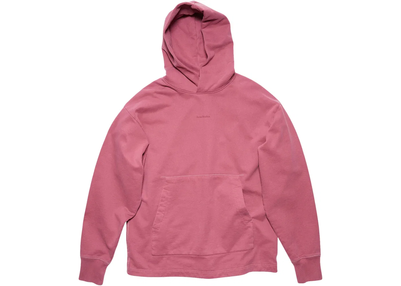 Мужская худи с принтом Sweatshirt Acne Studios, Old Pink