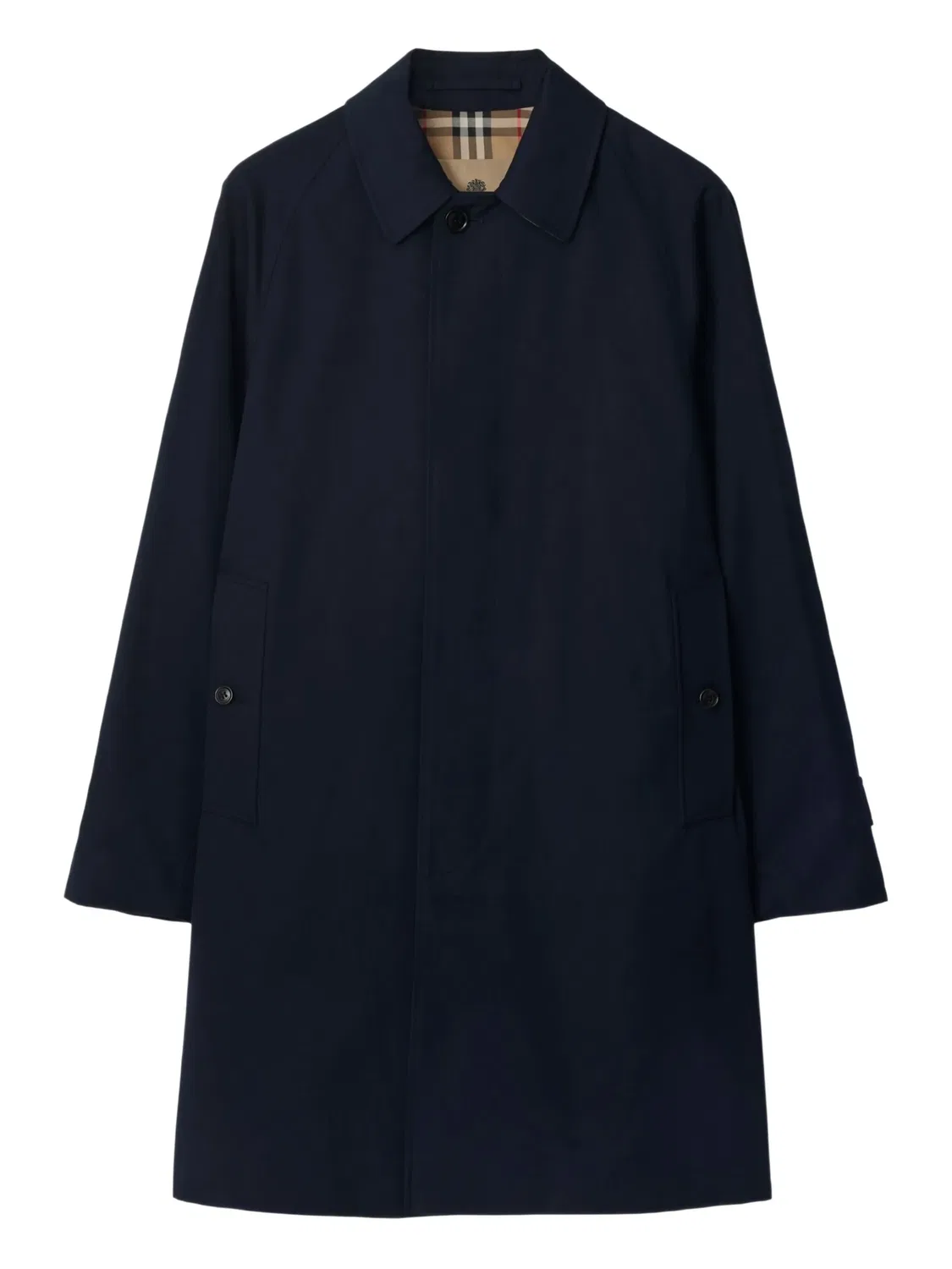 Burberry Пальто Camden синий