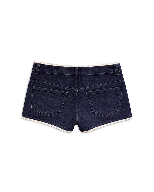 Детские джинсовые шорты для девочек Kauai Denim Shorts KatieJ NYC, Dark Wash — фото 2