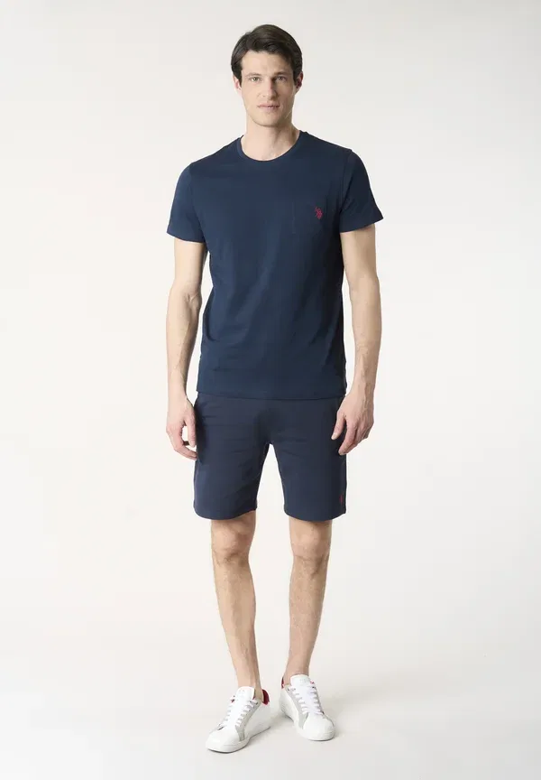 Шорты хлопковые Shorts U.S. Polo Assn., blu, синий — фото 2