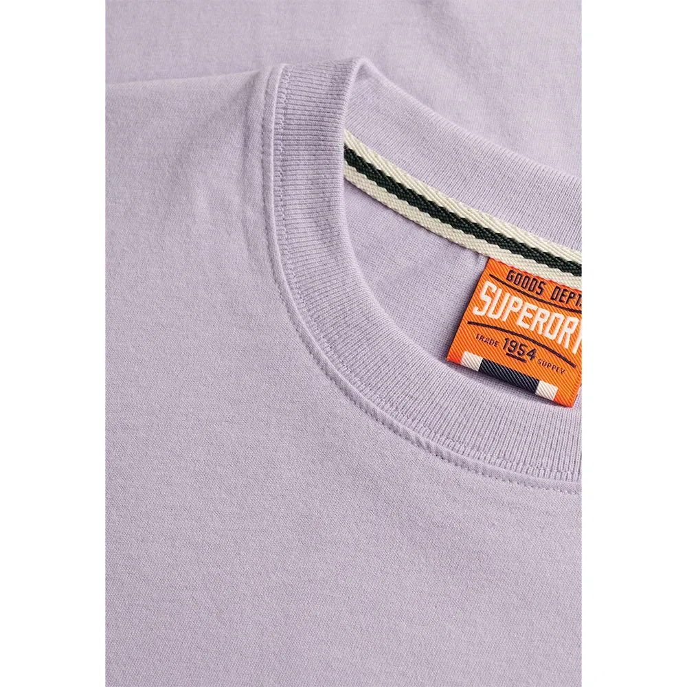 Футболка с вышивкой логотипа Superdry, фиолетовый — фото 2