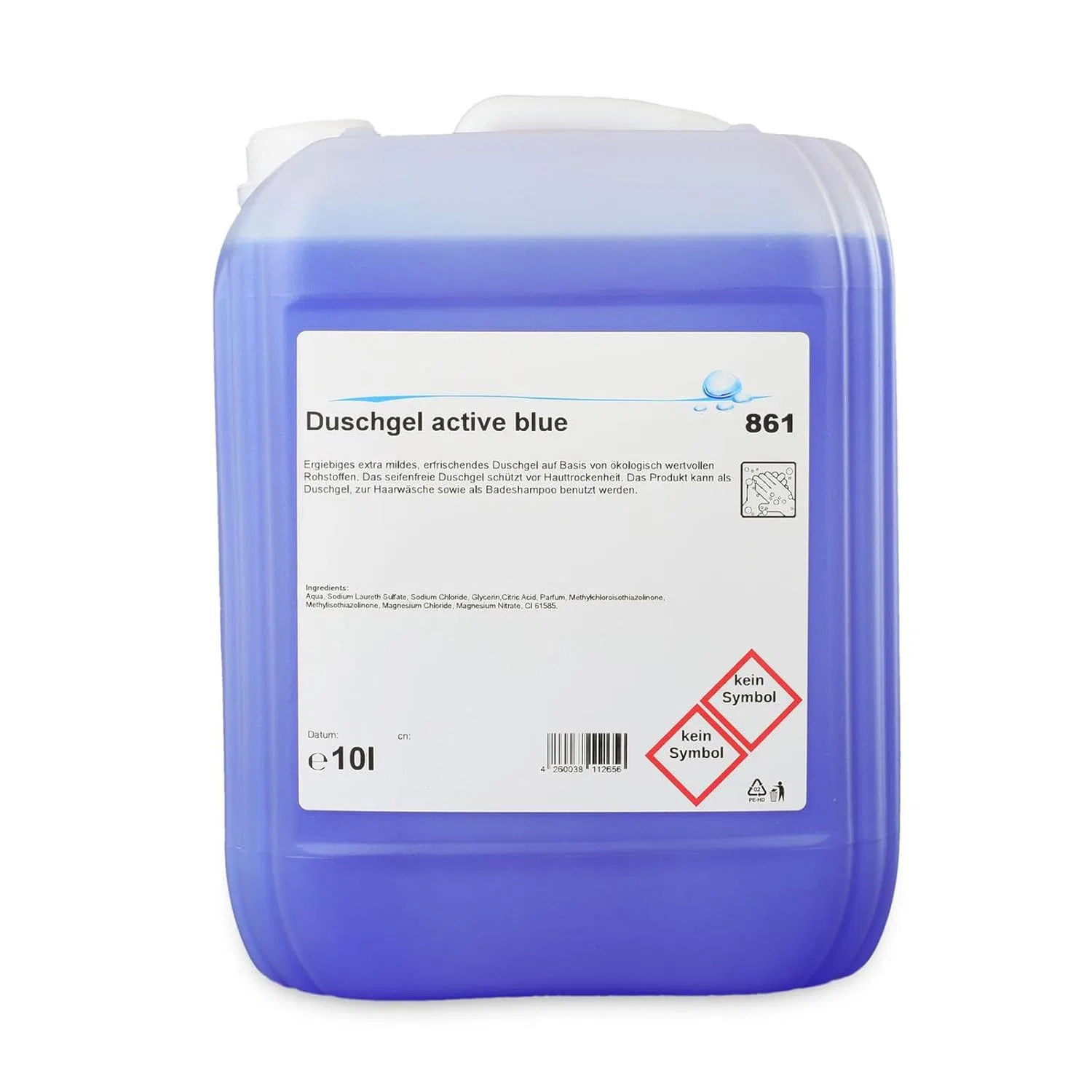 Гель для душа 10 л, Hypafol, Active Blue