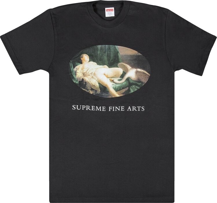 

Футболка Supreme Leda And The Swan T-Shirt 'Black', черный