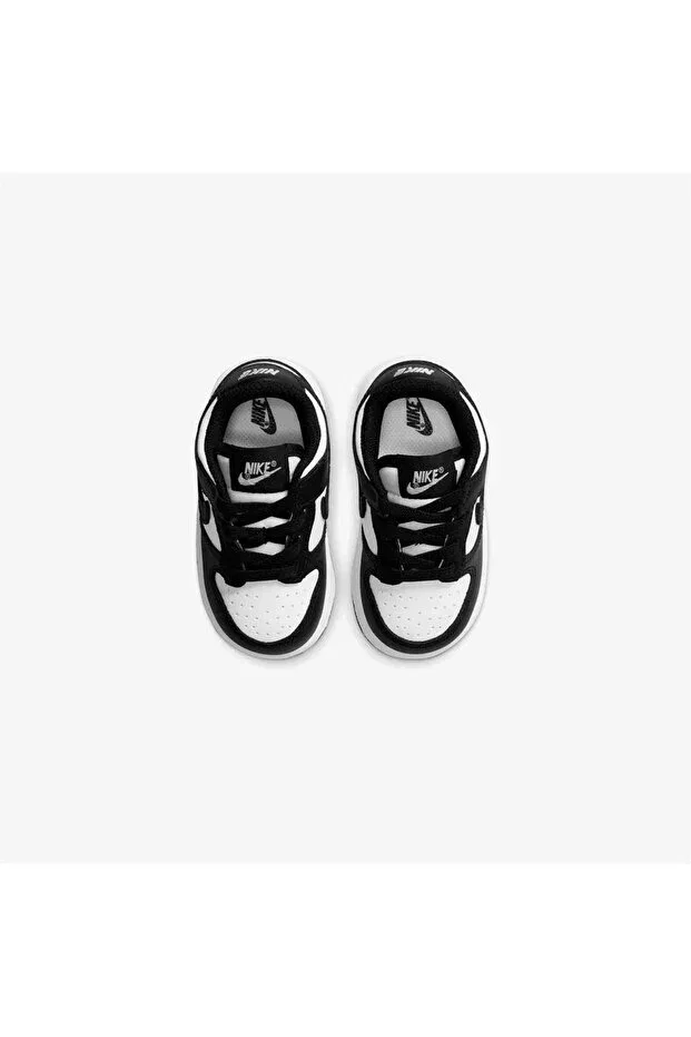Детские кроссовки для девочек с принтом Dunk Low TD Panda Nike, Black — фото 4
