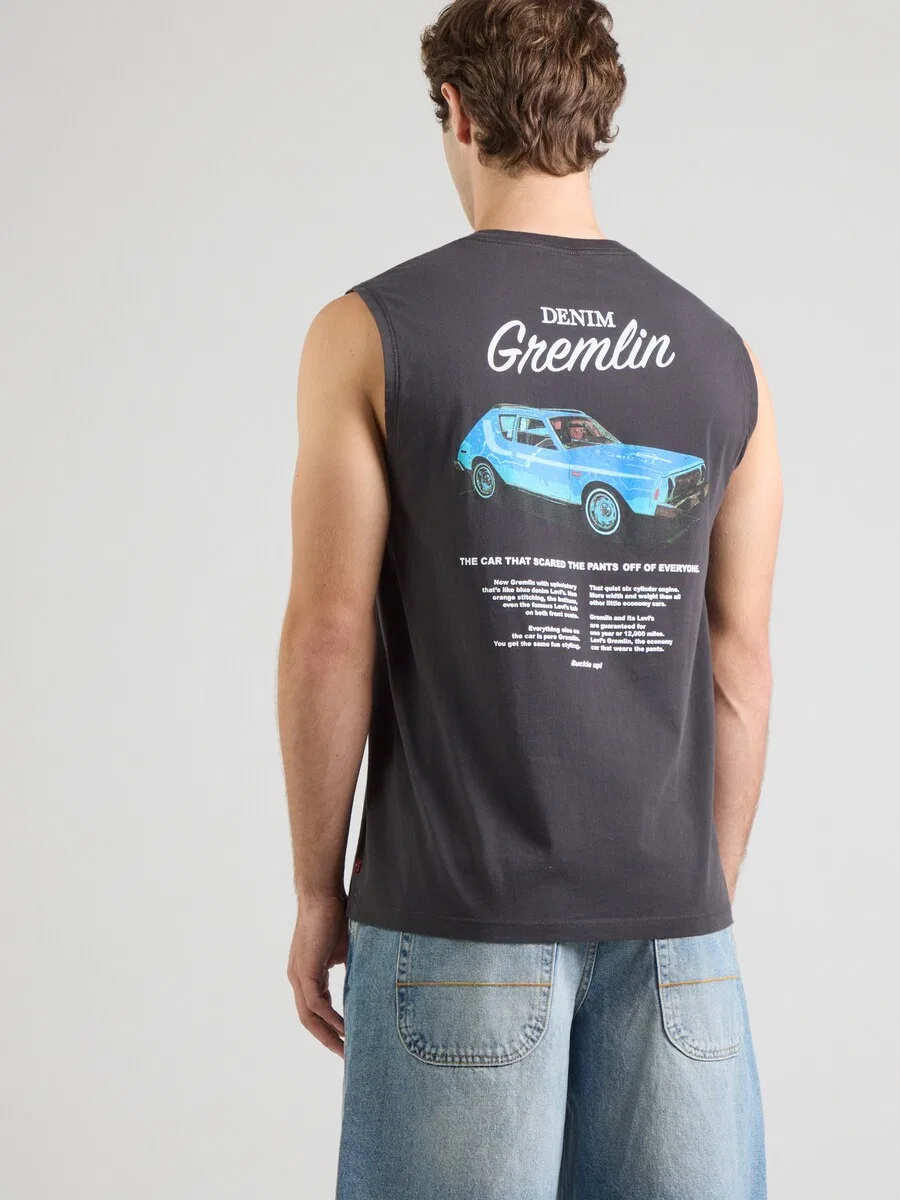 Футболка LEVI'S черного цвета — фото 3
