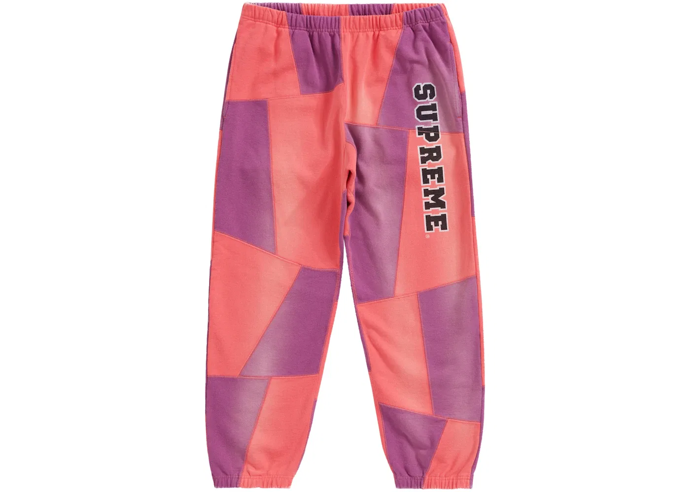 Мужские спортивные штаны с принтом Supreme Sweatpant (FW20), Bright Coral